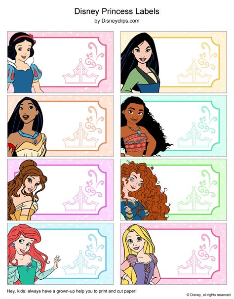 Disney Princess Printables Cac Disney Princess Printables Princess