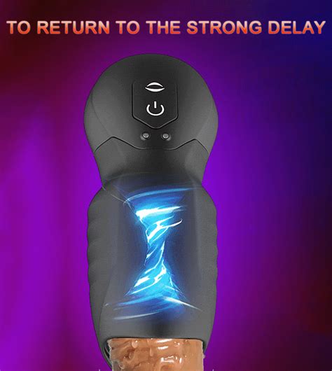 New 7 Modes Penis Delay Trainer Male Masturbator Vibrator Automatic