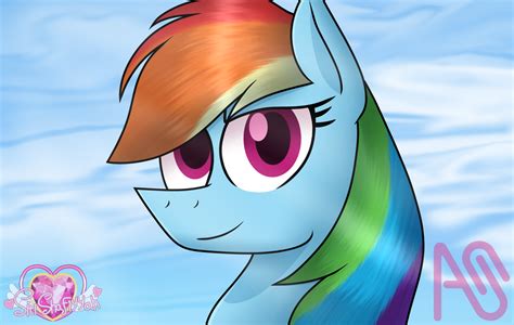 💙☁🌈 Happy Rainbow Dash Day 🌈☁💙 Sitishafiyyah Illustrations Art Street