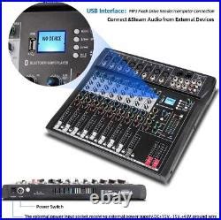 Depusheng DA8 Professional Mixer Sound Board Console 8 Channel Desk