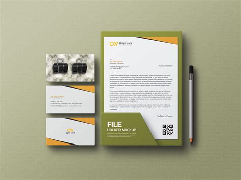 Business Card Letterhead Envelope On Behance