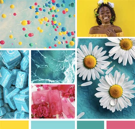 Bright And Fun Mood Board And Colour Palette In 2022 Branding Mood Board Inspiration Mood Board