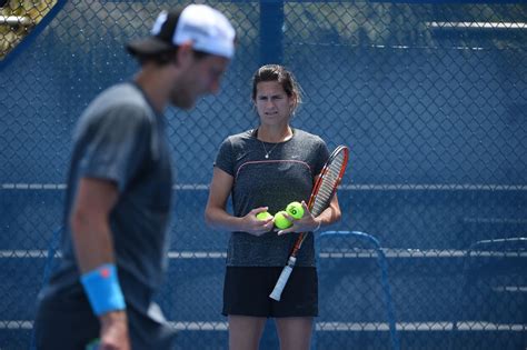 Amelie Mauresmo – Practicing in Melbourne 01/10/2019 • CelebMafia