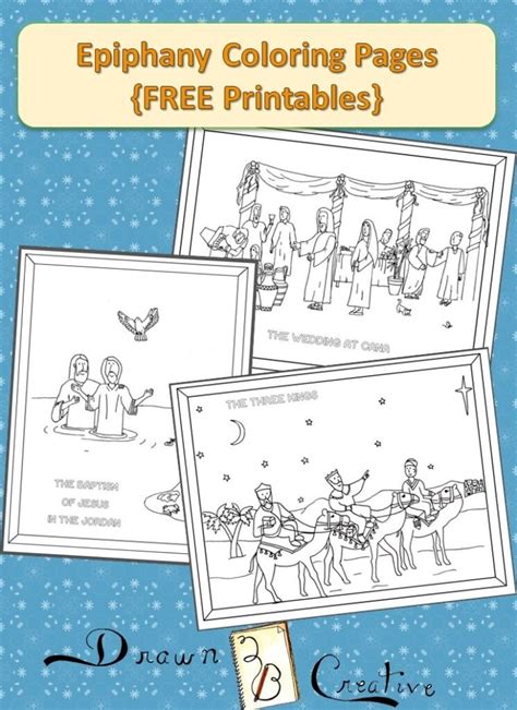 Printable Epiphany Coloring Pages Free Printable Templates