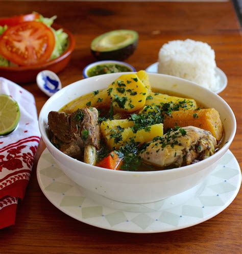 Sancocho De Pollo Y Costilla De Res Chicken And Beef Ribs Soup My