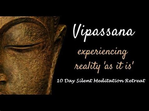 My Vipassana 10 Day Silent Meditation Retreat Experience YouTube