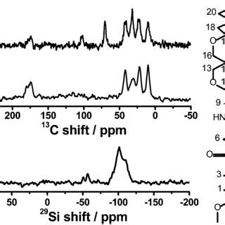 C Cpmas Nmr Spectra Of The Msn Acetal A And Msncooh B Si