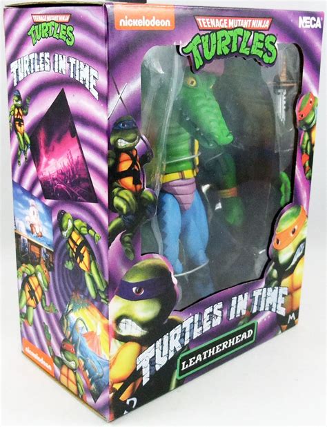 Teenage Mutant Ninja Turtles Neca Turtles In Time Leatherhead