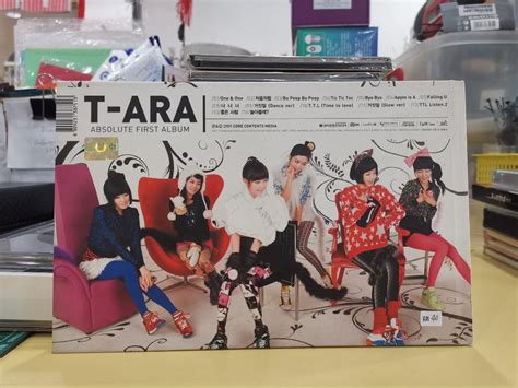 Cd T Ara Absolute First Album Hobbies And Toys Music And Media Cds