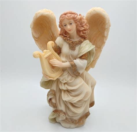 Vtg Seraphim Classics Roman Inc Angel Figurine Cymbeline Peacemaker