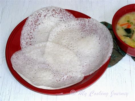 Appam and Vegetable Stew (Ishtew) - My Cooking Journey