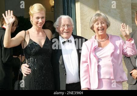 ARCHIV Wolfgang Wagner Posiert Am 28 August 2008 In Bayreuth Mit