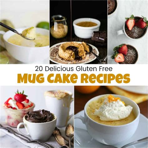 Gluten Free Mug Cake Recipes That Are Absolutely Delicious