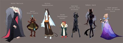 37 Open Dnd Collab Adoptables By Thezodiaclord On Deviantart