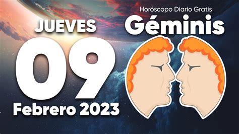 😊𝐒𝐄 𝐕𝐀 𝐀 𝐂𝐔𝐌𝐏𝐋𝐈𝐑 𝐔𝐍 𝐃𝐄𝐒𝐄𝐎🤗 GÉminis ♊hoy 9 De Febrero De 2023 🔮 Horóscopo De Hoy 9 De Febrero De