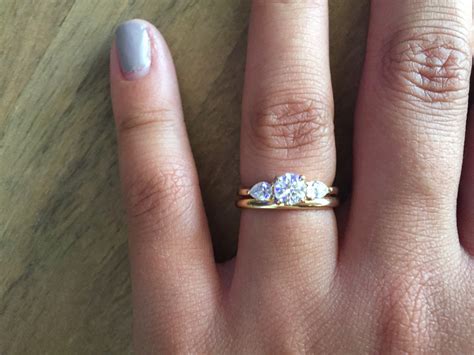 5: Wedding Band For 3 Stone Ring