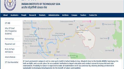 Indian Institute of Technology Goa IIT Goa Recruitment 2019 for ...