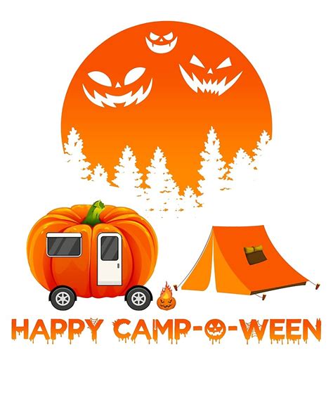 Happy Camp O Ween Camping Halloween Funny T Shirts By Thomas193us