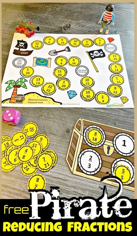 30+ Printable Fraction Activities, Worksheets, and Games