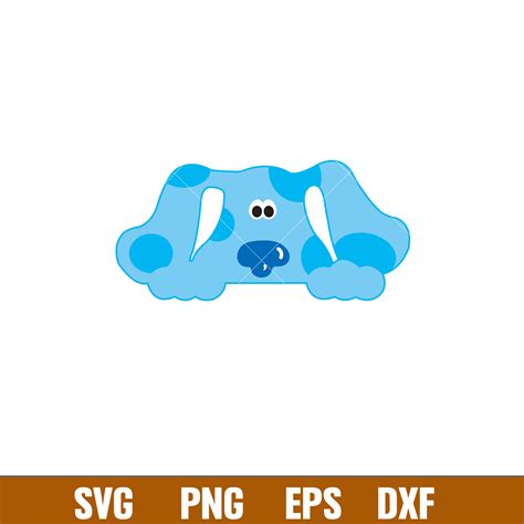 Blues Clues Svg Blues Clues Paw Print Svg Blues Dog Svg C Inspire