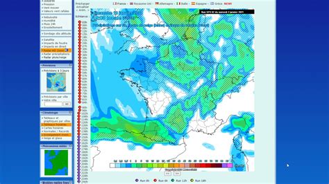 Neige la semaine prochaine les prévisions bulletin météo du 2