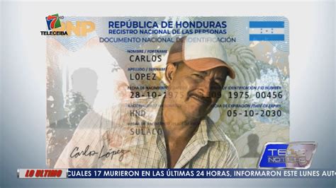 Asi Sera La Nueva Tarjeta De Identidad En Honduras Segun El Rnp Images