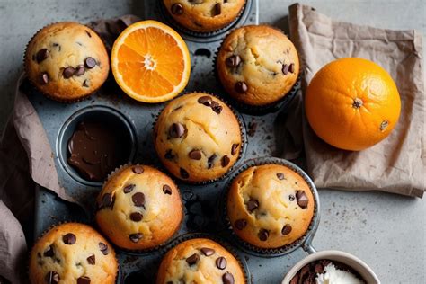 Muffins à l orange et aux pépites de chocolat Comment Cuisiner