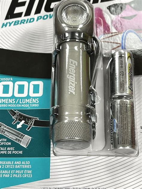 Energizer Hybrid Power Lumens Handheld Headlamp Option Flashlight