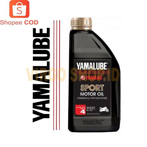 Jual Oli Yamalube Sport Kemasan Liter Sae W T Oli Yamalube