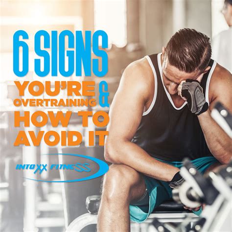 6 Signs Youre Overtraining And How To Avoid It Intoxx Fitness