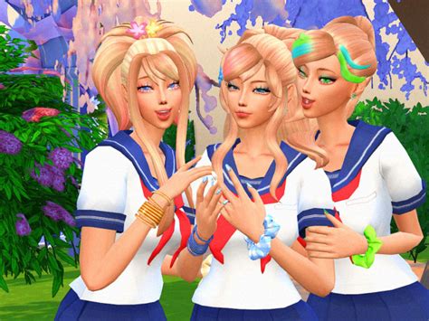 Kokoro Momoiro Sims On Tumblr