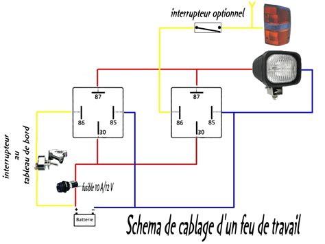 Schema Branchement Phare De Travail