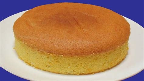 Eggless Sponge Cake Without Oven Kitchen Cookbook