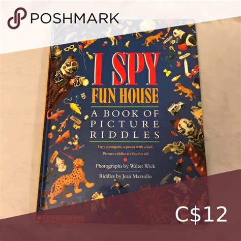 I Spy Fun House: A Book of Picture Riddles | House book, Hardcover book ...