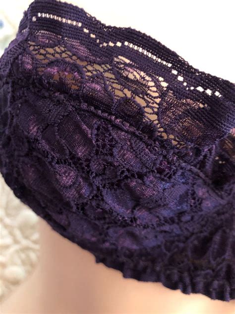 Frederick S Of Hollywood Bra Purple Lace Balconette 3 Gem