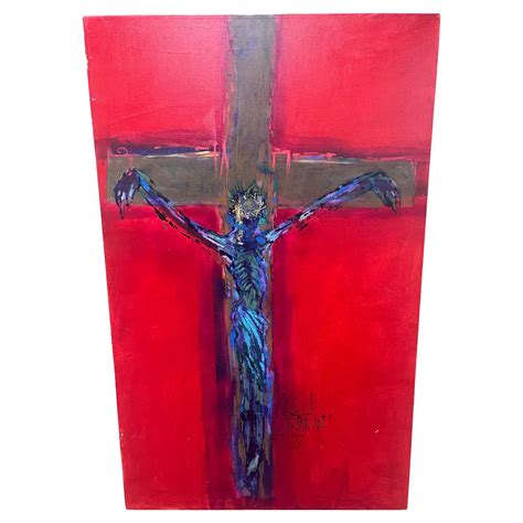 Jesus On The Cross Modern Painting