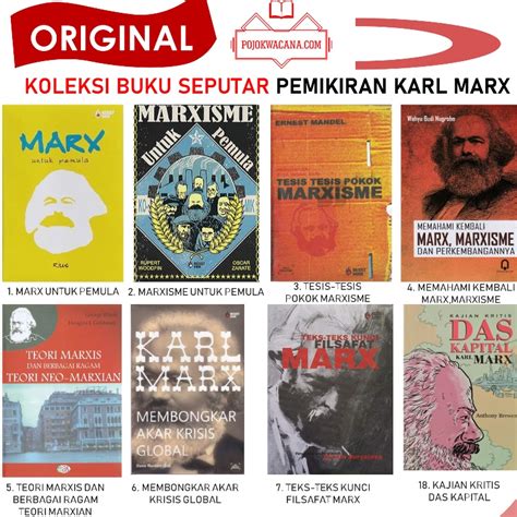 Jual Buku Original Koleksi Buku Karl Marx Marxisme Dari Marx Untuk