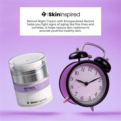 Retinol Night Cream (50g) – SkinInspired