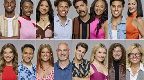 Big Brother Season Cast Photos Meet The Houseguests