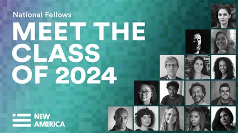 New America Announces 2024 Class Of National Fellows