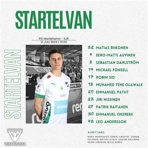 Startelvan Mot Sjk Ifk Mariehamn