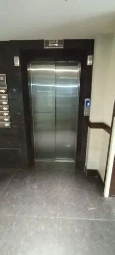 7 Persons Auto Door Passenger Elevator With Machine Room Maximum