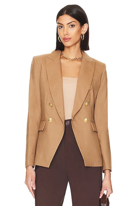 Rag Bone Preston Twill Blazer In Dark Tan REVOLVE