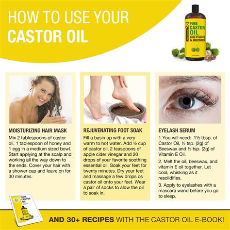 Seven Minerals Health Organic Cold Pressed Castor Oil 32 Fl Oz