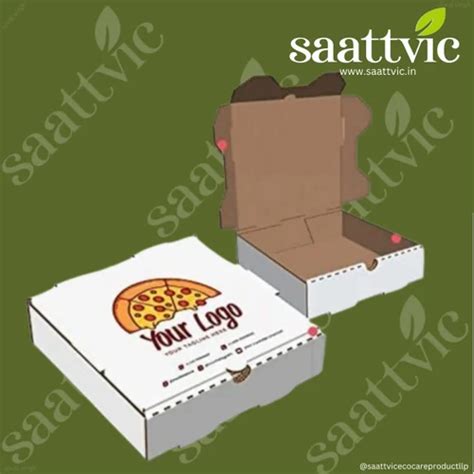 Single Wall 3 Ply Custom Print Pizza Box At Rs 6 30 Piece In Mumbai