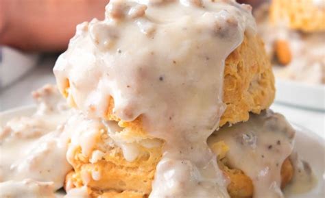 Home Style Sausage Gravy And Biscuits Brenda Gantt Recipes