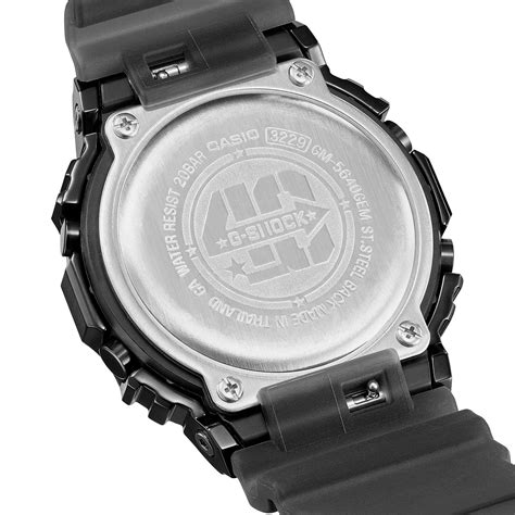 Reloj G SHOCK GM 5640GEM 1D Resina Acero Hombre Negro Btime