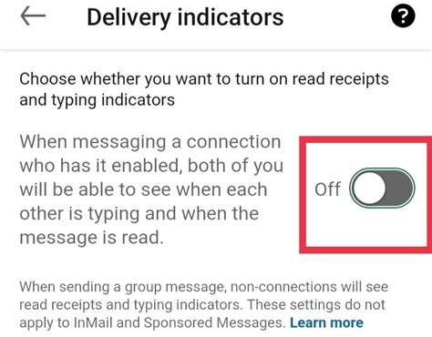 How To Turn Read Receipts On And Off On LinkedIn TechCult