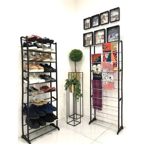 Jual Rak Serbaguna Sepatu 10 Tingkat Amazing Shoe Rack 10th Shopee