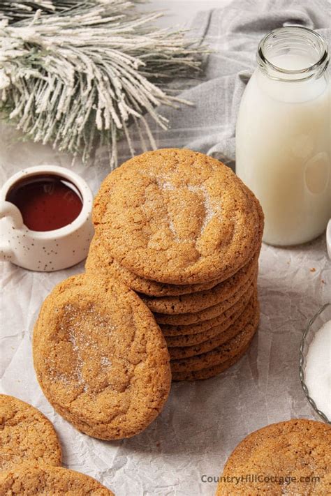 Ginger Cookies Without Molasses